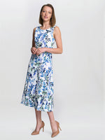 George Floral Print Midi Dress