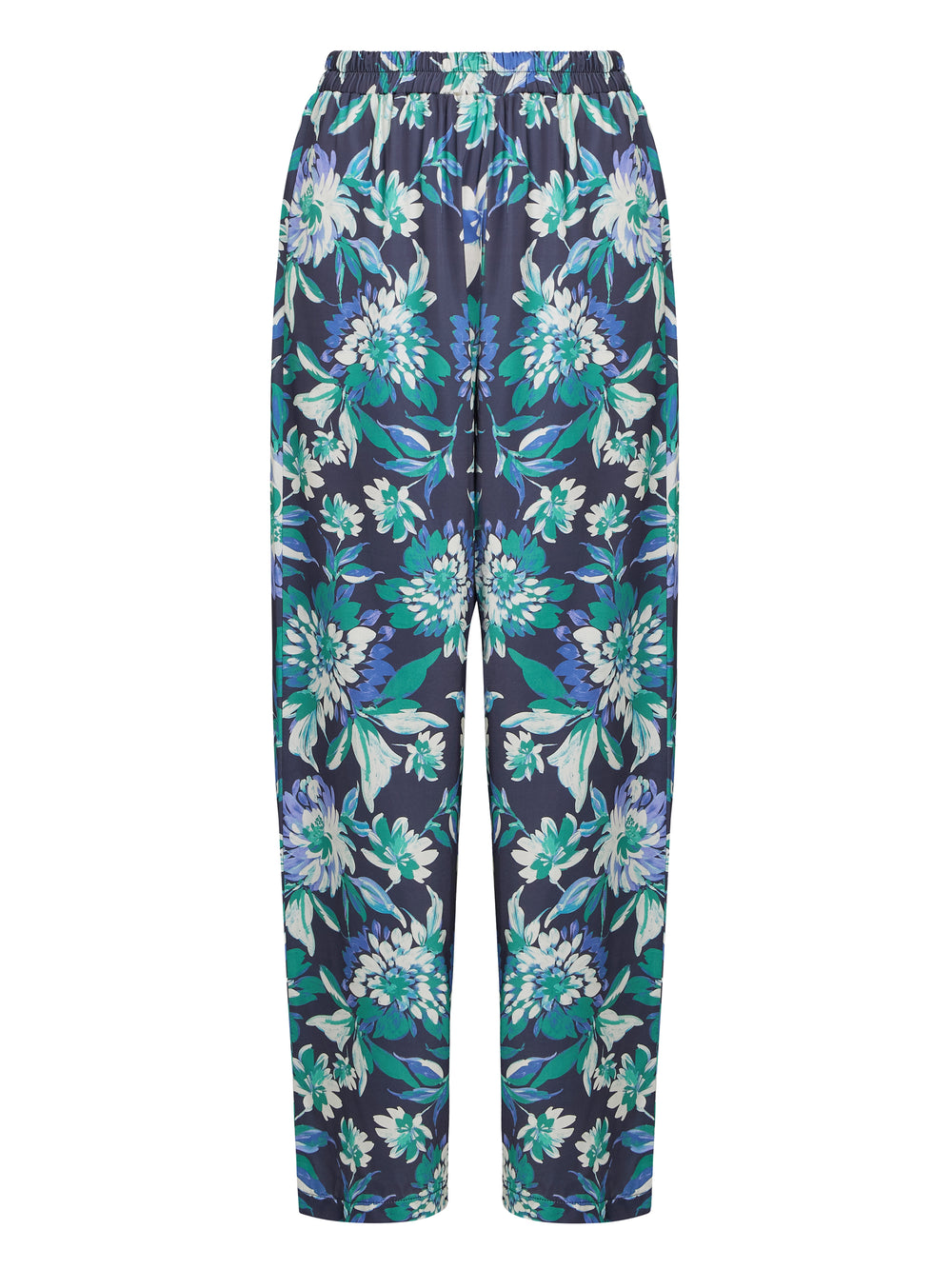 Quinn Satin Pull On Wide Leg Trouser