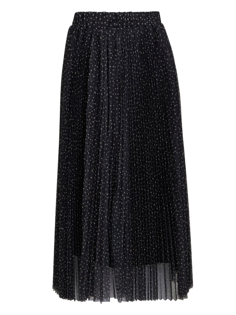 Roslynn Pleated Mesh Skirt
