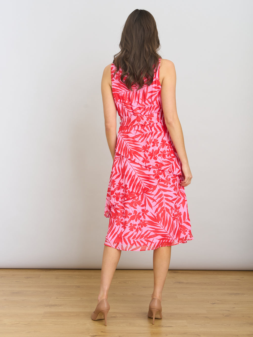 Tasha Printed Chiffon Dress