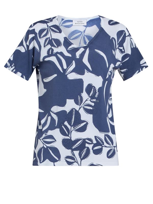 Barbie Lightweight Short Sleeve Sweater With Diamante Detail