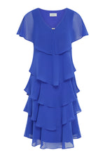 Bella Georgette Tiered Dress