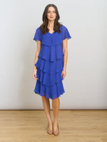 Bella Georgette Tiered Dress