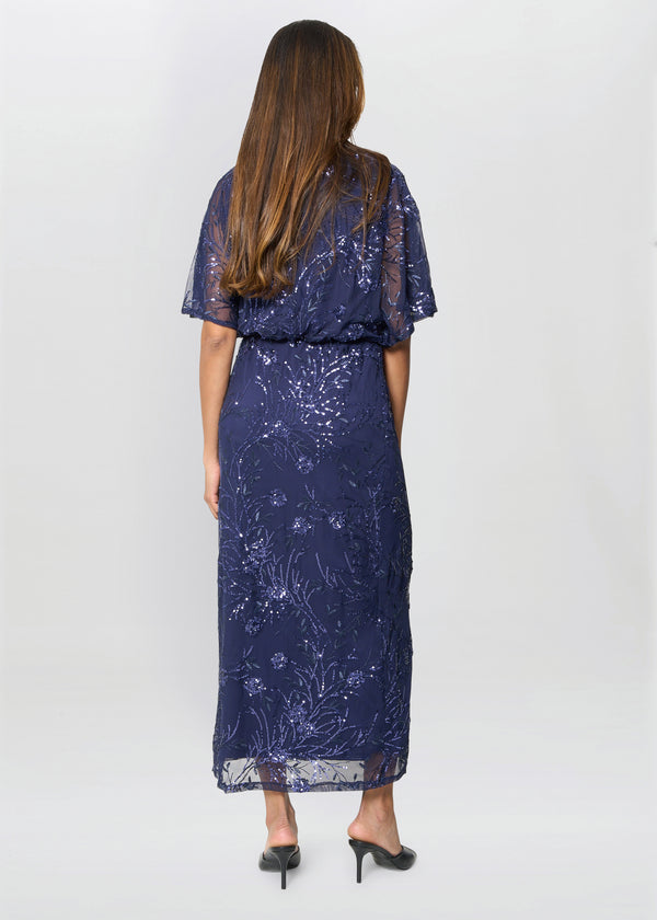 Ava Sequin Midi Dress