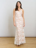 Eleni Beaded Soutache Maxi Dress