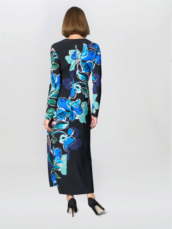 Eli Floral Print Maxi Dress