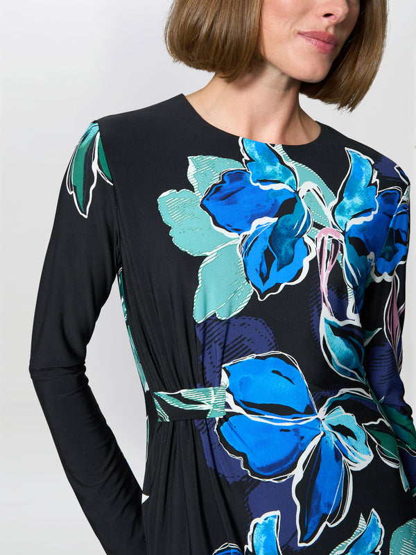 Eli Floral Print Maxi Dress