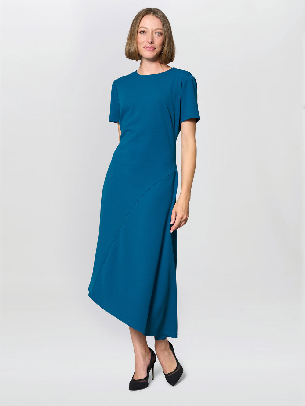 Elma Fit And Flare Midi Dress