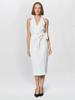 Elliana Bow Detail Midi Dress