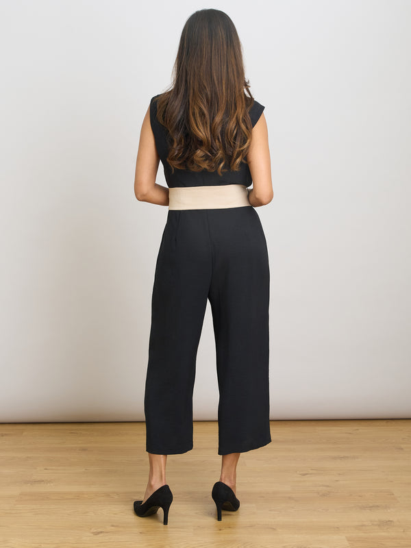 Codie Sleeveless V-Neck Jumpsuit