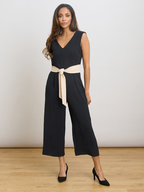 Codie Sleeveless V-Neck Jumpsuit
