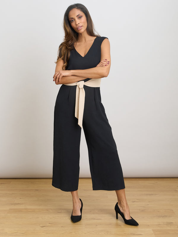 Codie Sleeveless V-Neck Jumpsuit