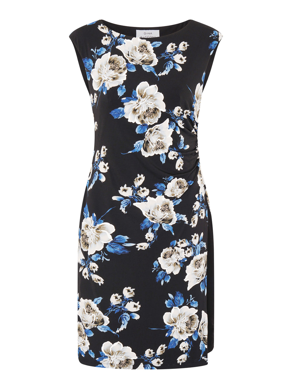 Cybil Floral Print Sleeveless Dress