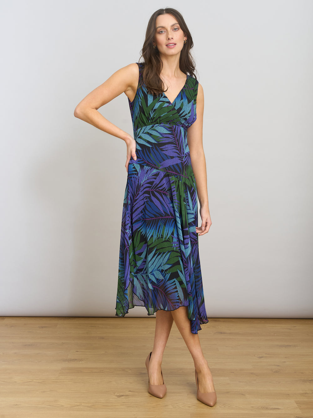 Corie Printed Midi Dress
