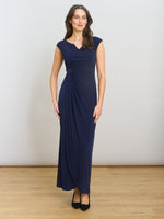 Eileen Wrap Maxi Dress