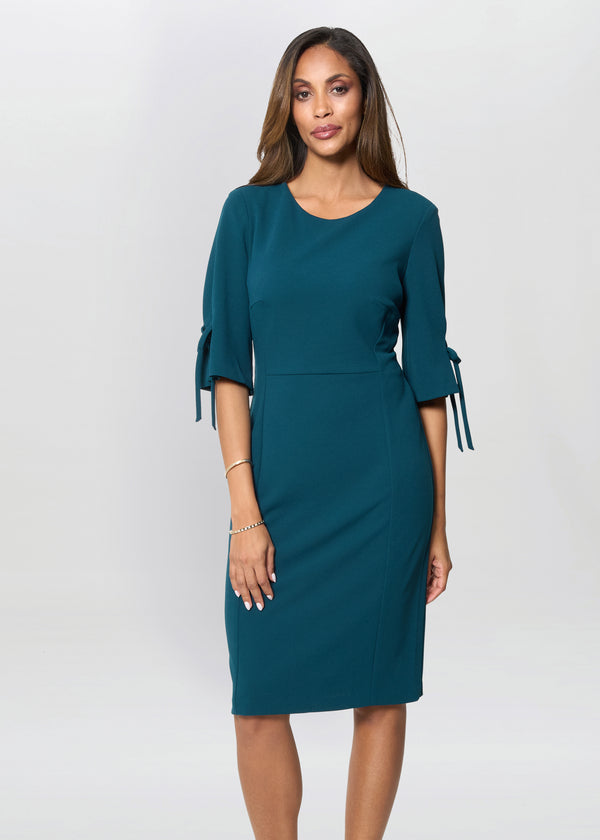 Gilly 3/4 Sleeve Structured Dress