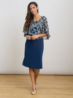 Gracie Chiffon Overlay Dress