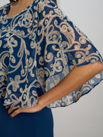 Gracie Chiffon Overlay Dress