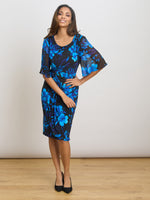 Greta Faux Wrap Dress