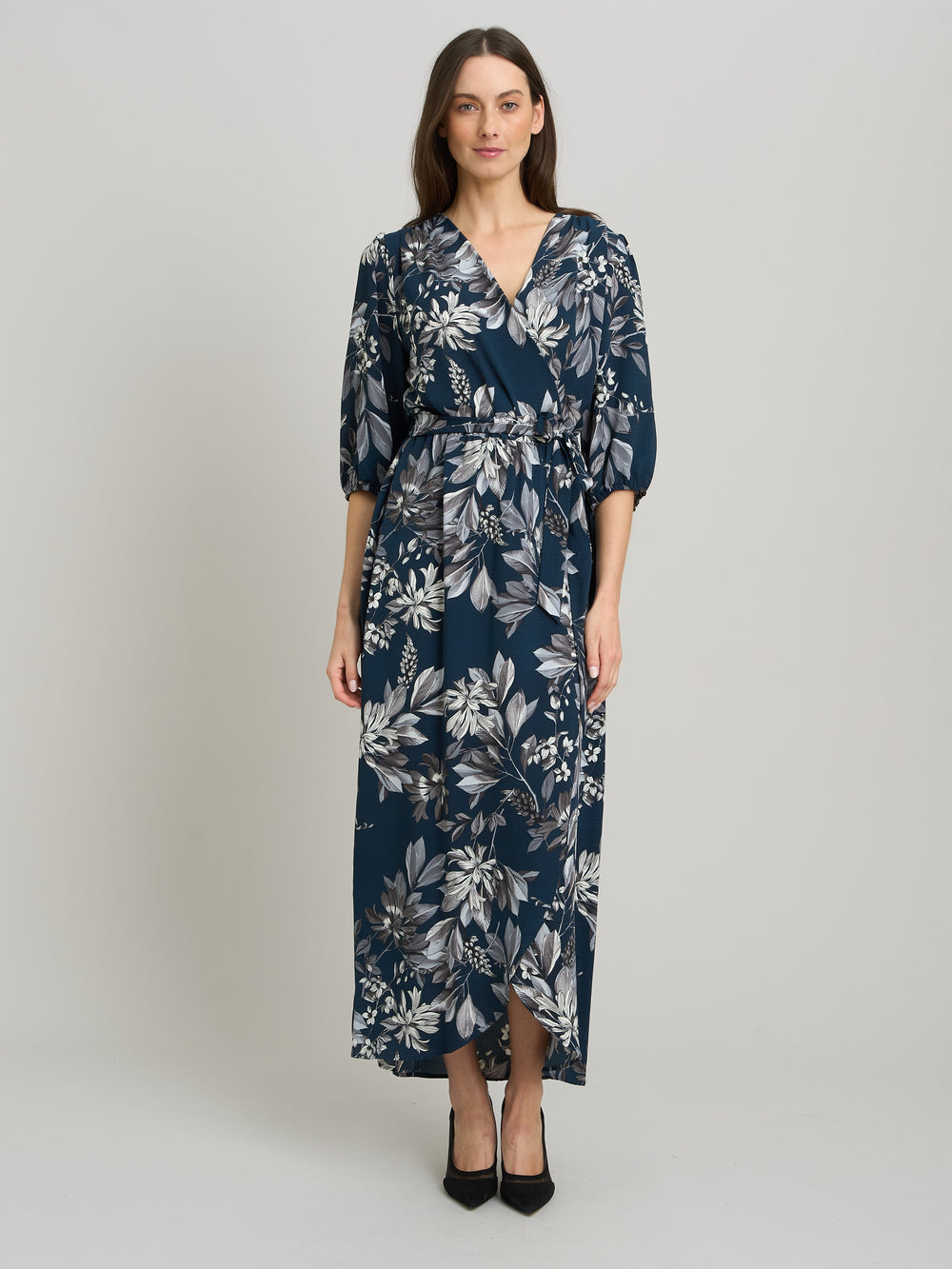 Gwyneth Floral Print Maxi Dress