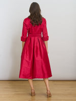 Ismene Fit And Flare Midi Dress