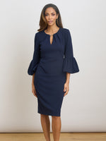 Ivana Navy Shift Dress