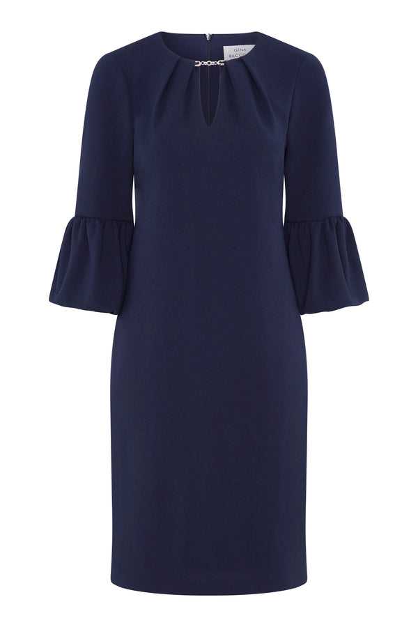 Ivana Navy Shift Dress