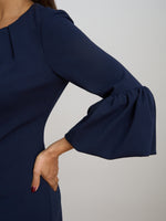 Ivana Navy Shift Dress