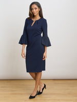 Ivana Navy Shift Dress