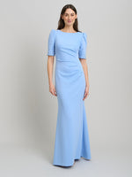 Jadie Maxi Dress With Beaded Sleeves