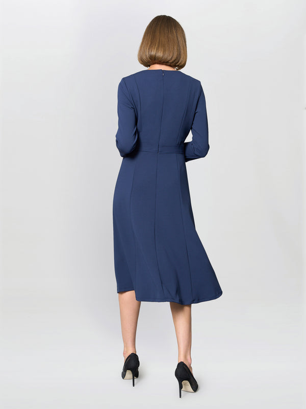 Karon Long Sleeve Midi Dress
