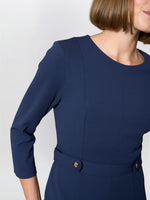 Karon Long Sleeve Midi Dress