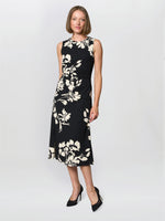 Joely Placement Floral Print Dress