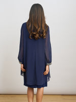 Lexie Embellished Sleeves Dress