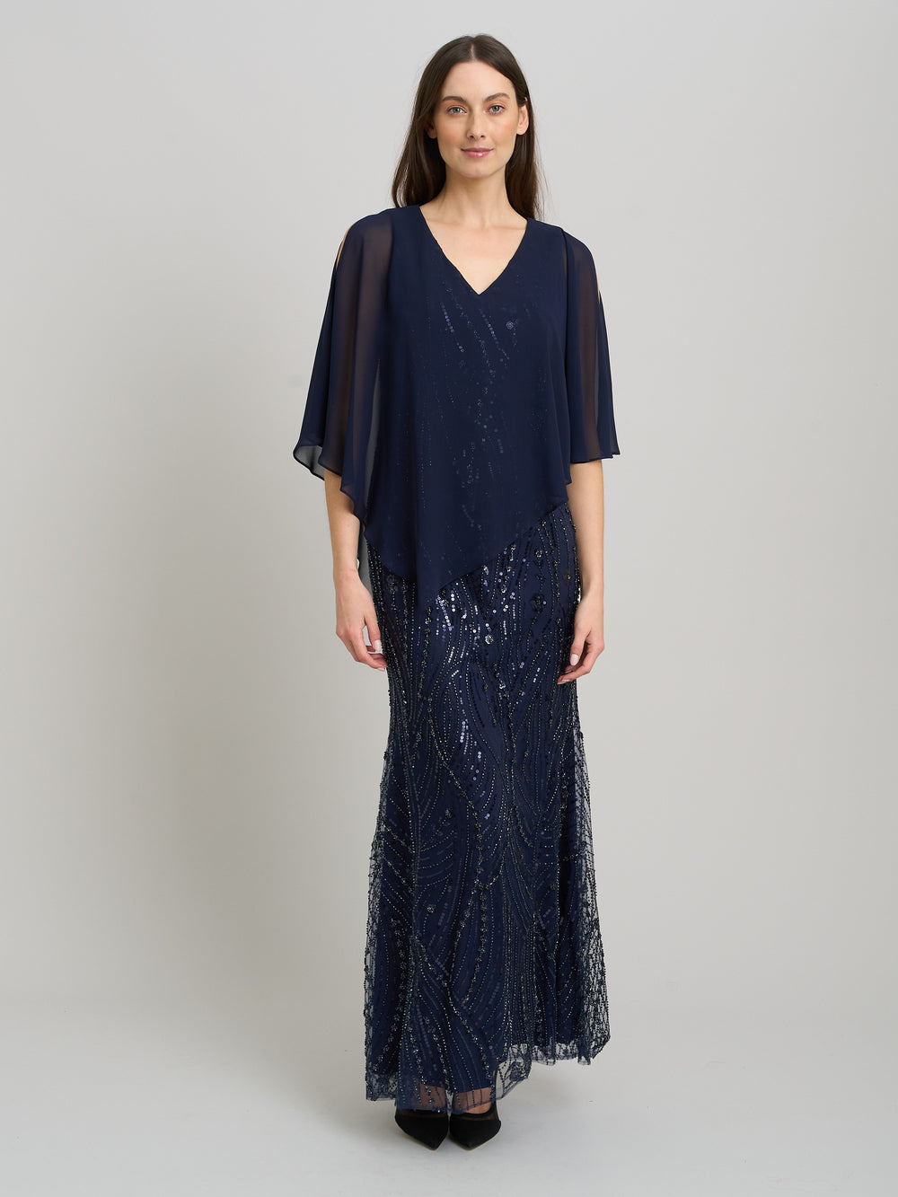 Leslie Embellished Maxi Dress