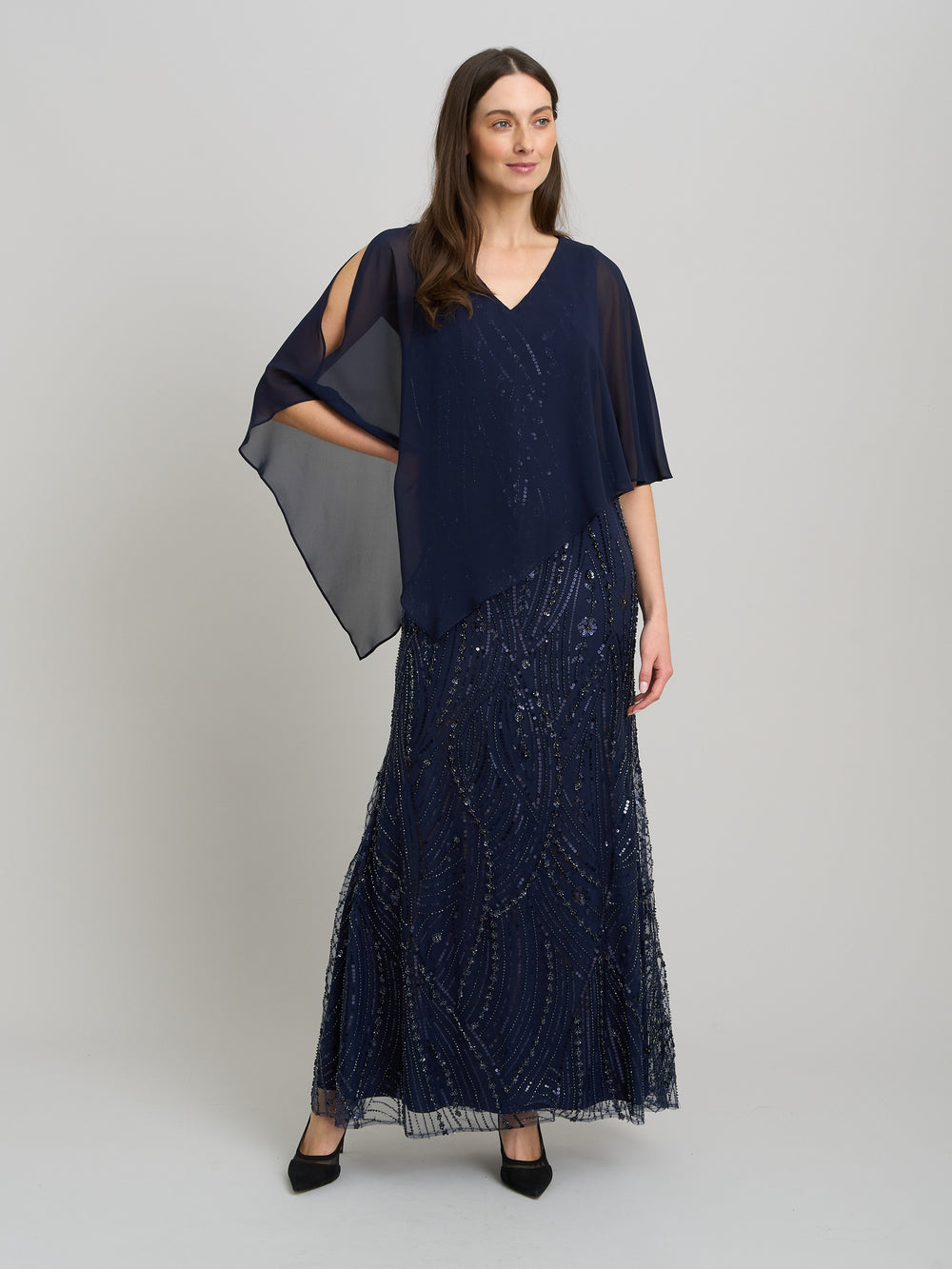 Leslie Embellished Maxi Dress
