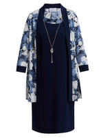 Lidiya Printed Dress And Jacket