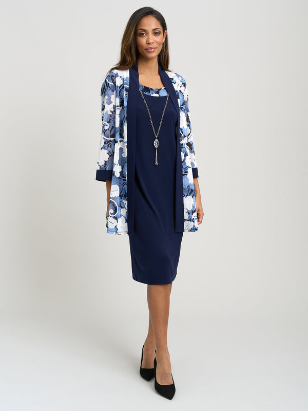 Lidiya Printed Dress And Jacket