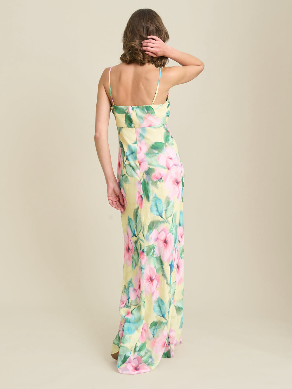 Marge Burnout Print Maxi Dress