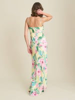 Marge Burnout Print Maxi Dress