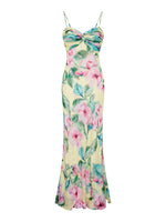 Marge Burnout Print Maxi Dress
