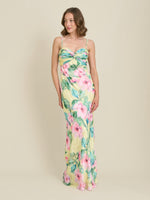 Marge Burnout Print Maxi Dress