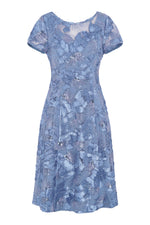 Masha Soutache Lace Midi Dress