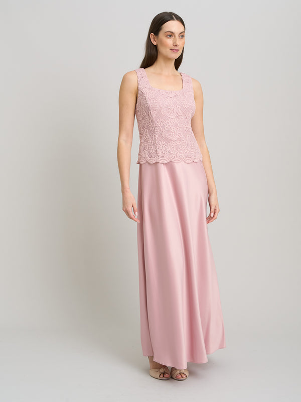 Marilou Lace & Satin Dress & Jacket