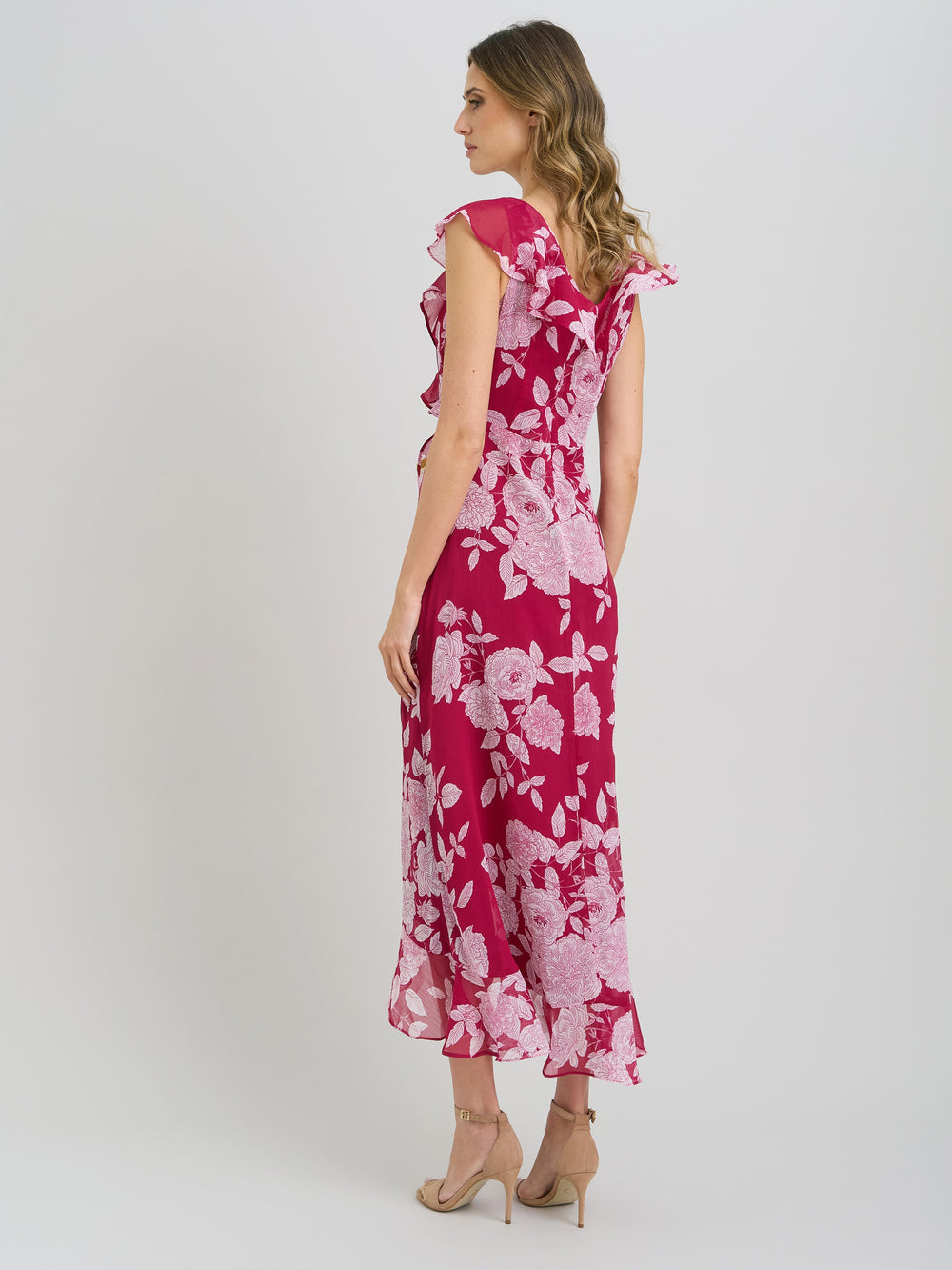 Marilyn Floral Print Yoryu Dress