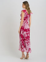 Marilyn Floral Print Yoryu Dress
