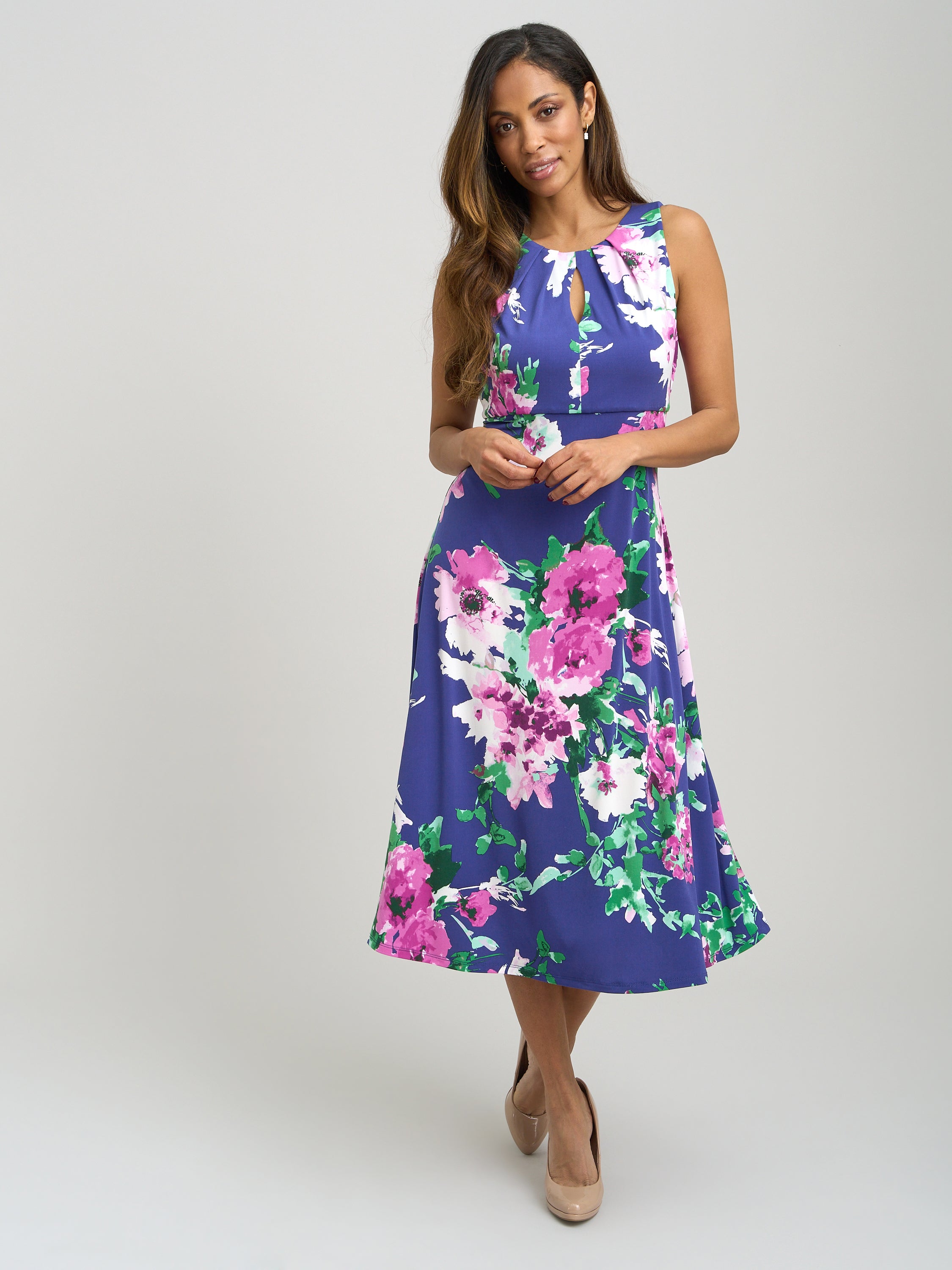 Adele Soutache Lace Jacket With Chiffon Dress – Gina Bacconi