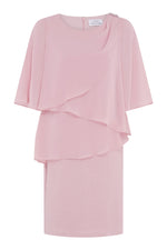 Myleene Layered Chiffon Overlay Dress
