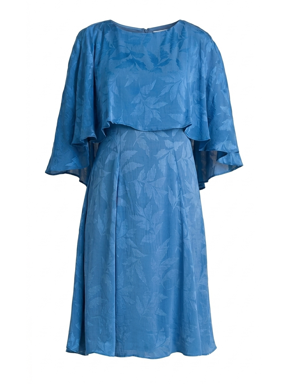 Mercedes Leaf Jacquard Dress