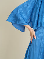 Mercedes Leaf Jacquard Dress